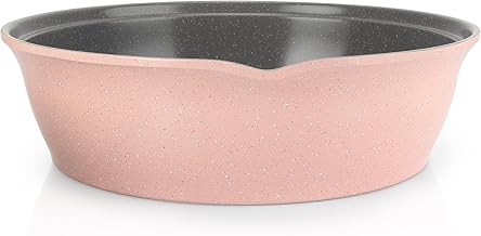 صينية خبز غرانيت على شكل وردة من ماستر تروفال، مقاس 26، وردي