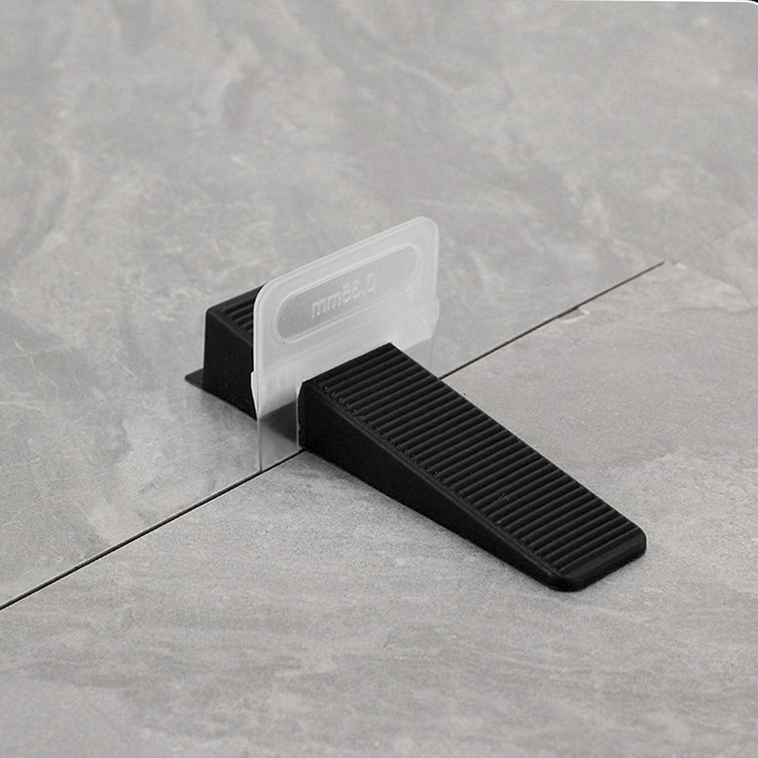 30 Pezzi di Livellatore di Piastrelle di Ceramica, Clip Trasversale in Plastica, Adatto per La Posa di Piastrelle per Pavimenti E Rivestimenti.
