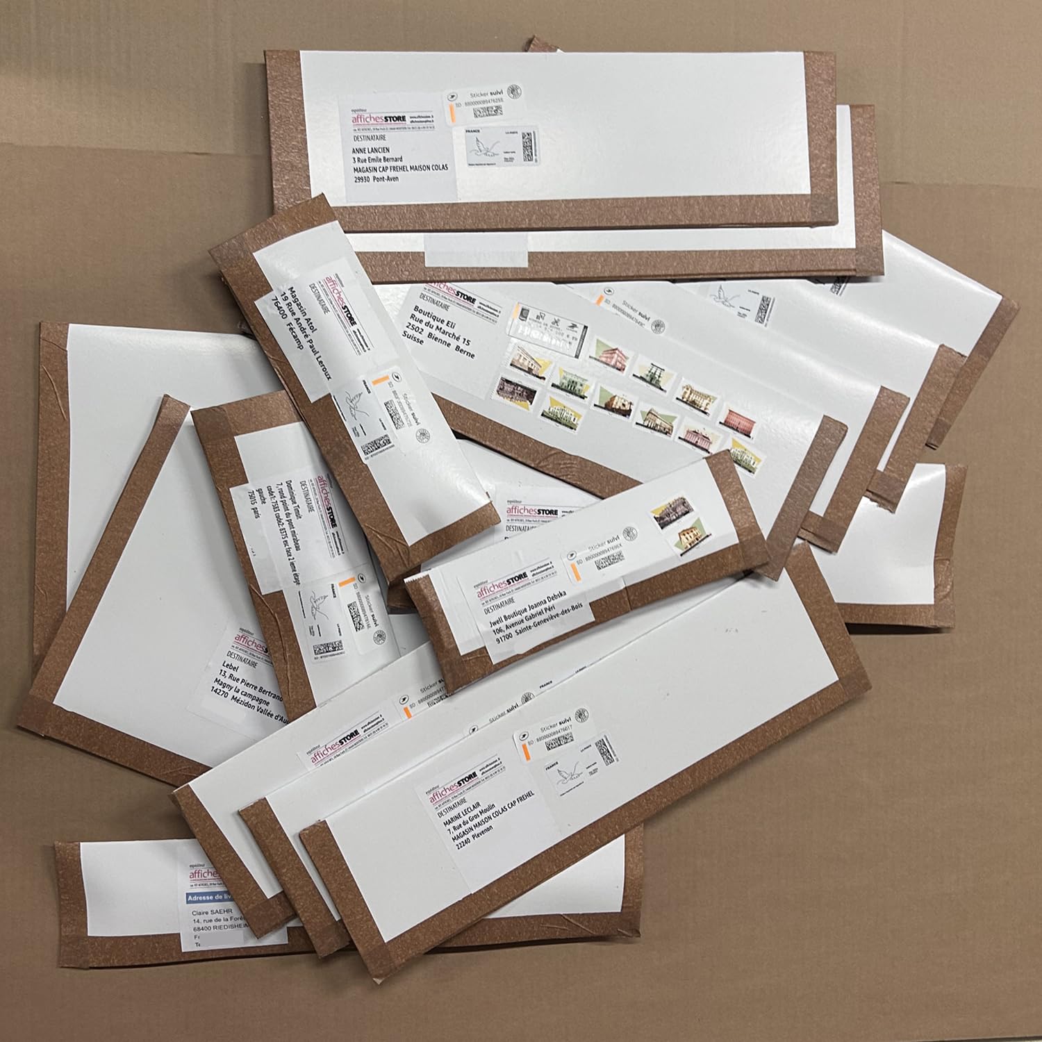 30121 - Kit de 9 Affiches Papier Opération Destockage - 20% 30% 40% 50% 60% 70% & 315 Stickers - 20% 30% 40% 50% 70%