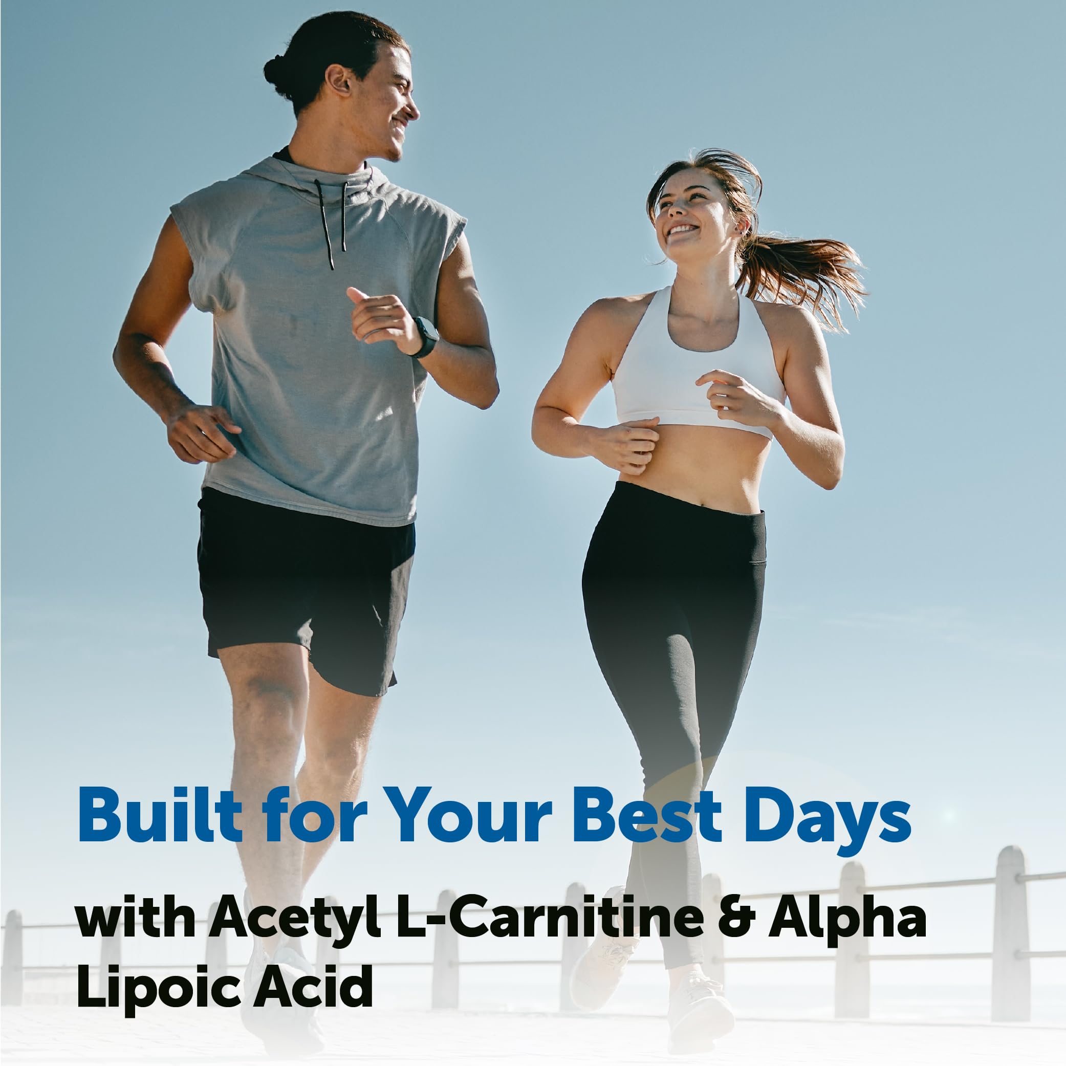Micro Ingredients Acetyl L-Carnitine (ALCAR) 1,000 mg Per Serving, 240 Softgels | 2-in-1 Formula with Alpha Lipoic Acid | Made with MCT Oil