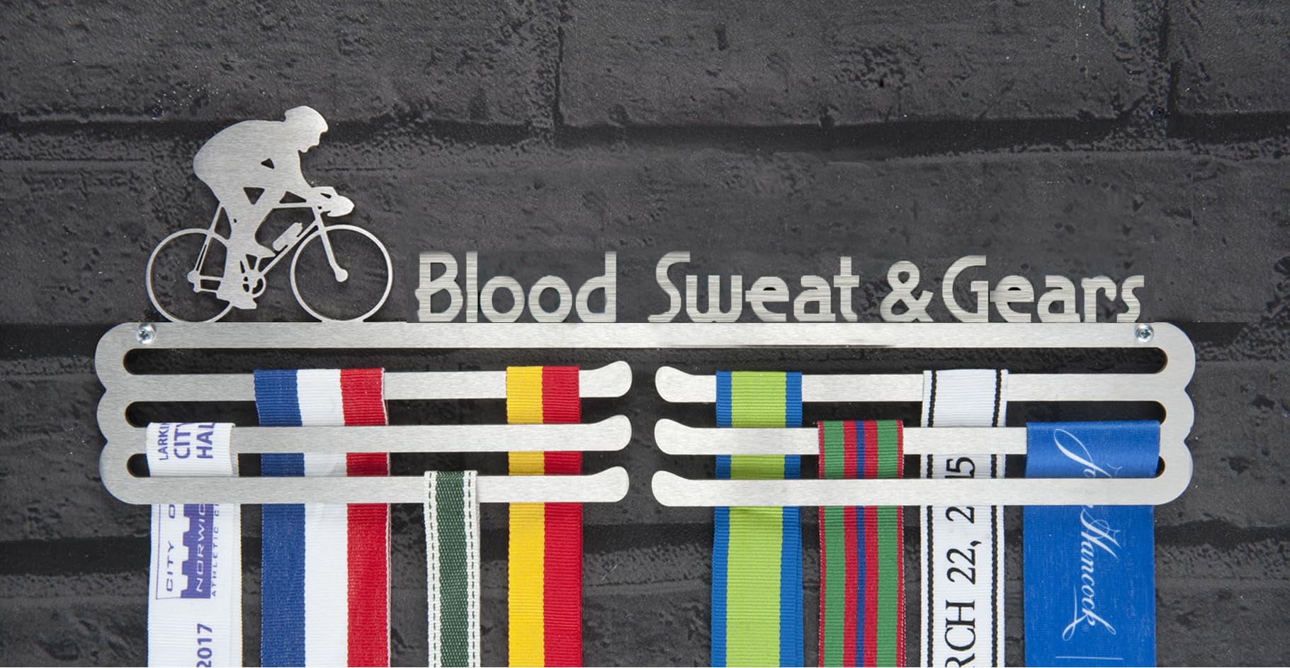 Radfahren Medaille Anzeigen