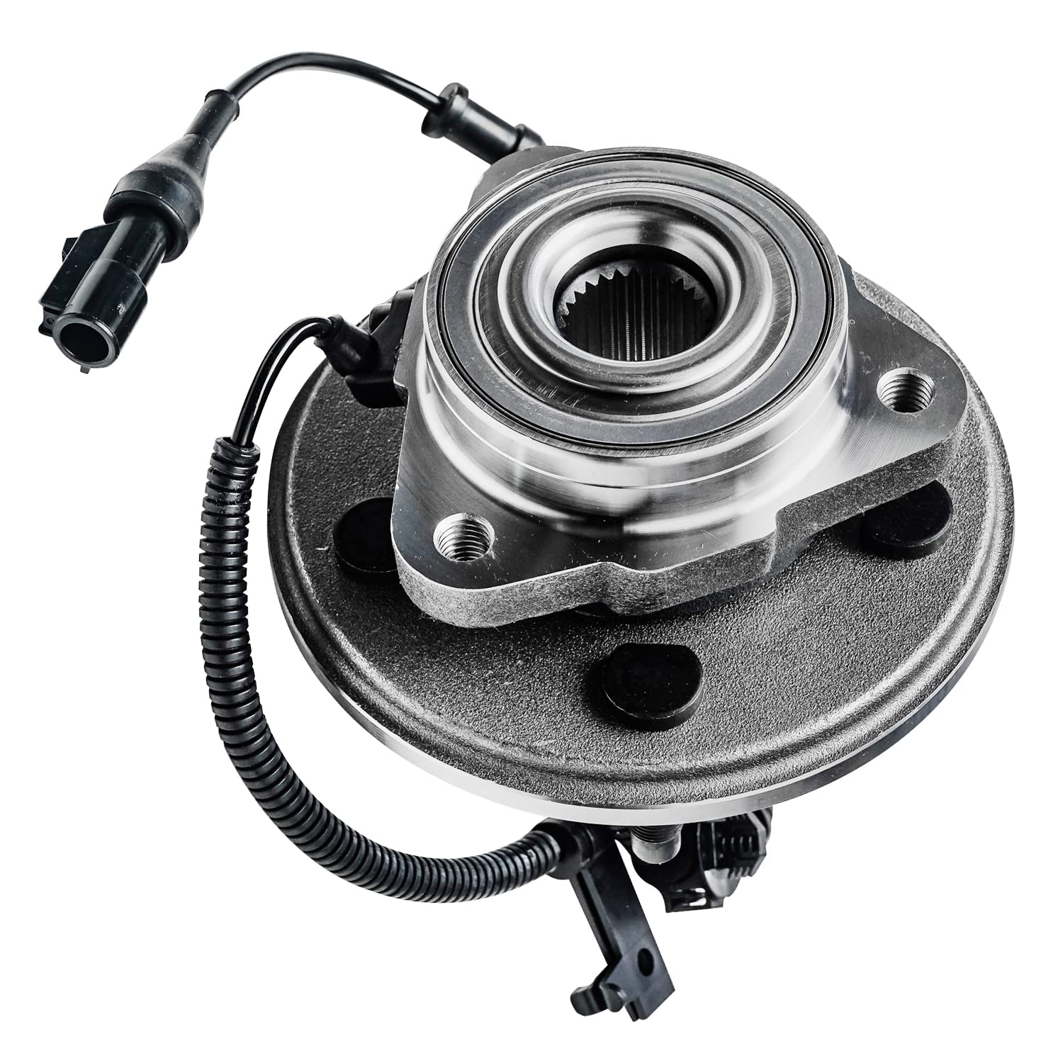 Detroit Axle - Front Wheel Bearing Hub Assembly for 2006-2010 Ford Explorer 2007-2010 Explorer Sport Trac 2006-2010 Mercury Mountaineer 2007 2008 2009, 5 Lugs