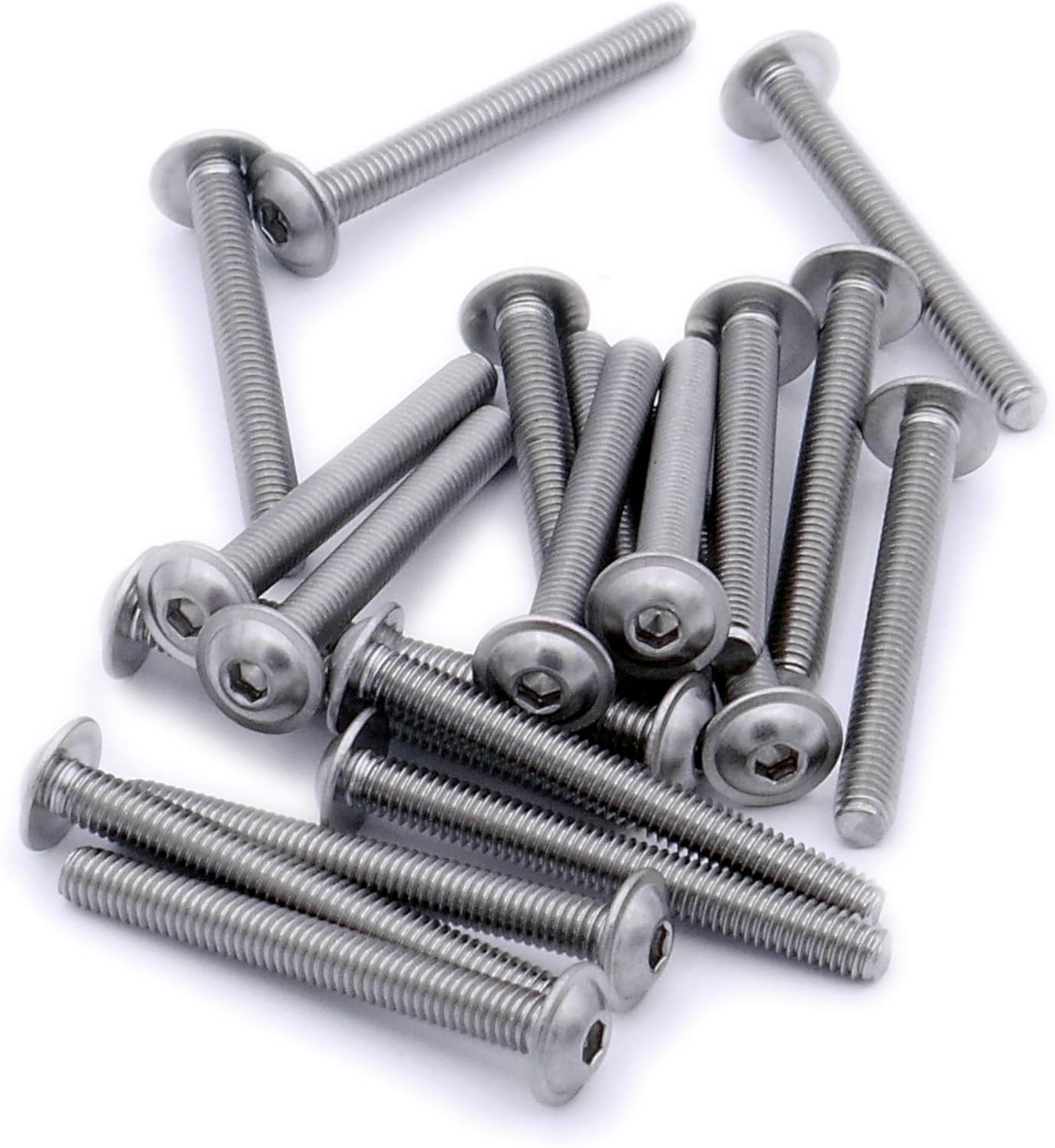 M6 X 1.00 X 45 MM (FT) Coarse Thread Socket Head Cap Screw Stainless Steel 316