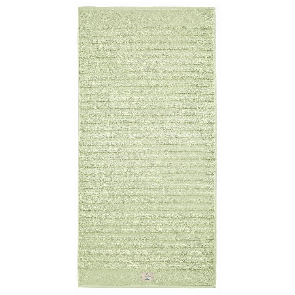 Serviette de bain en coton recyclé vert mer Dyckhoff Wecycled drap de douche 70x140cm