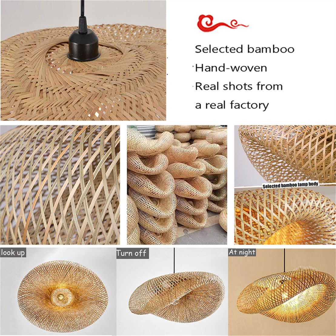 Lampada A Sospensione Con Design Unico A Nido D'uccello 1 Confezione Di Lampada A Sospensione In Vimini Naturale Per Ristorante Domestico Lampada Da Soffitto Regolabile In Altezza
