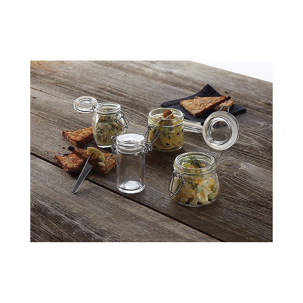 American Metalcraft HMMJ4 Apothecary Jar, Mini, 4 oz.