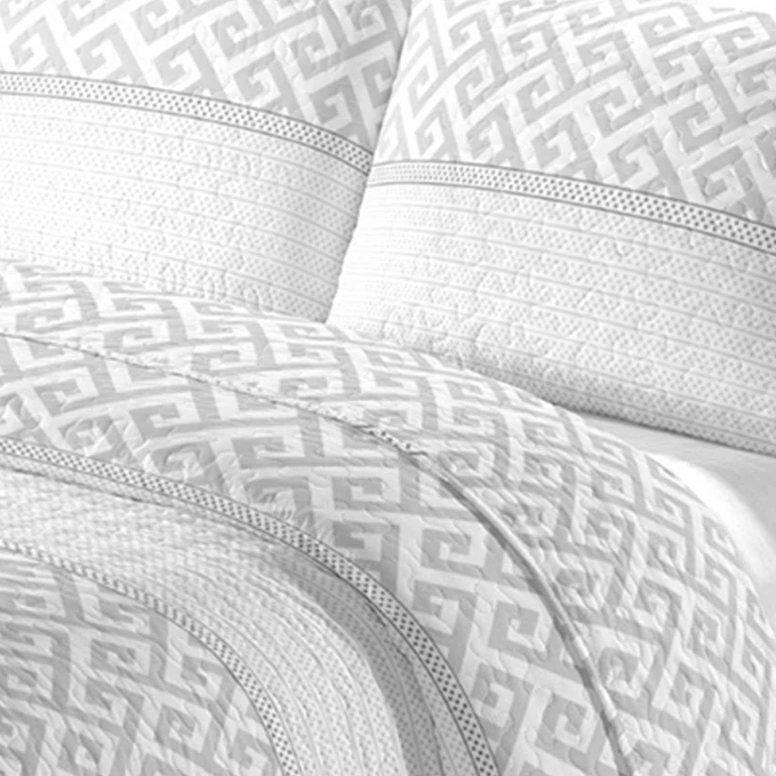 DALINA - Colcha Bouti para Cama 90, Cubre Cama Fina 180x260cm Incluye 1 Funda de Cojín, Suave Ideal para Primavera, Verano y Entretiempo,Estampado