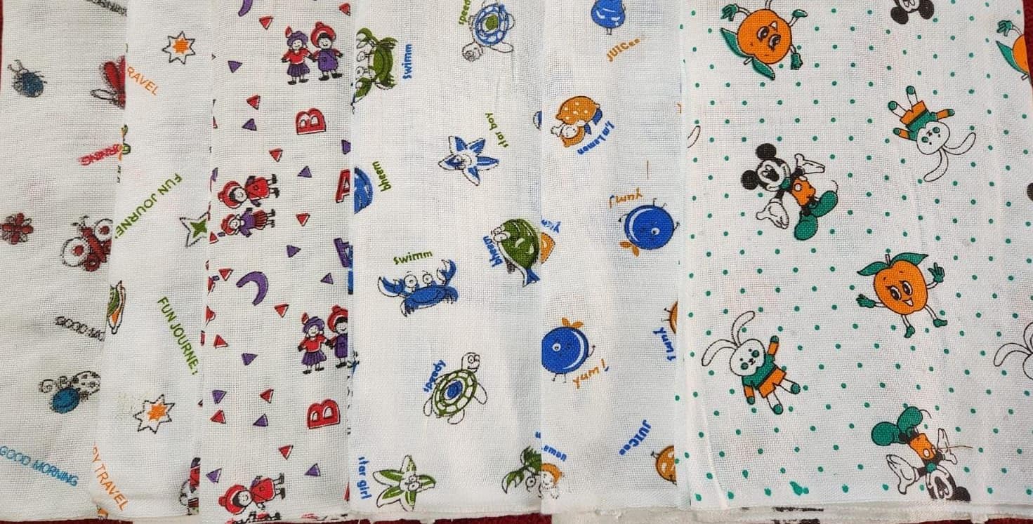 Pure Cotton Kerala Kids Bath Towel Size 56x113cm Pack of 3-image-17