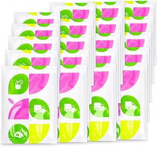 WORLD-BIO Reusable Ice Packs for Injuries, 20 Pack Water Activated Cold Packs for Knee Ankle Shoulder Pain Relief, Small Expandable Cold Compress for Swelling Sports Surgery Recovery, 4.9" x 3.7"