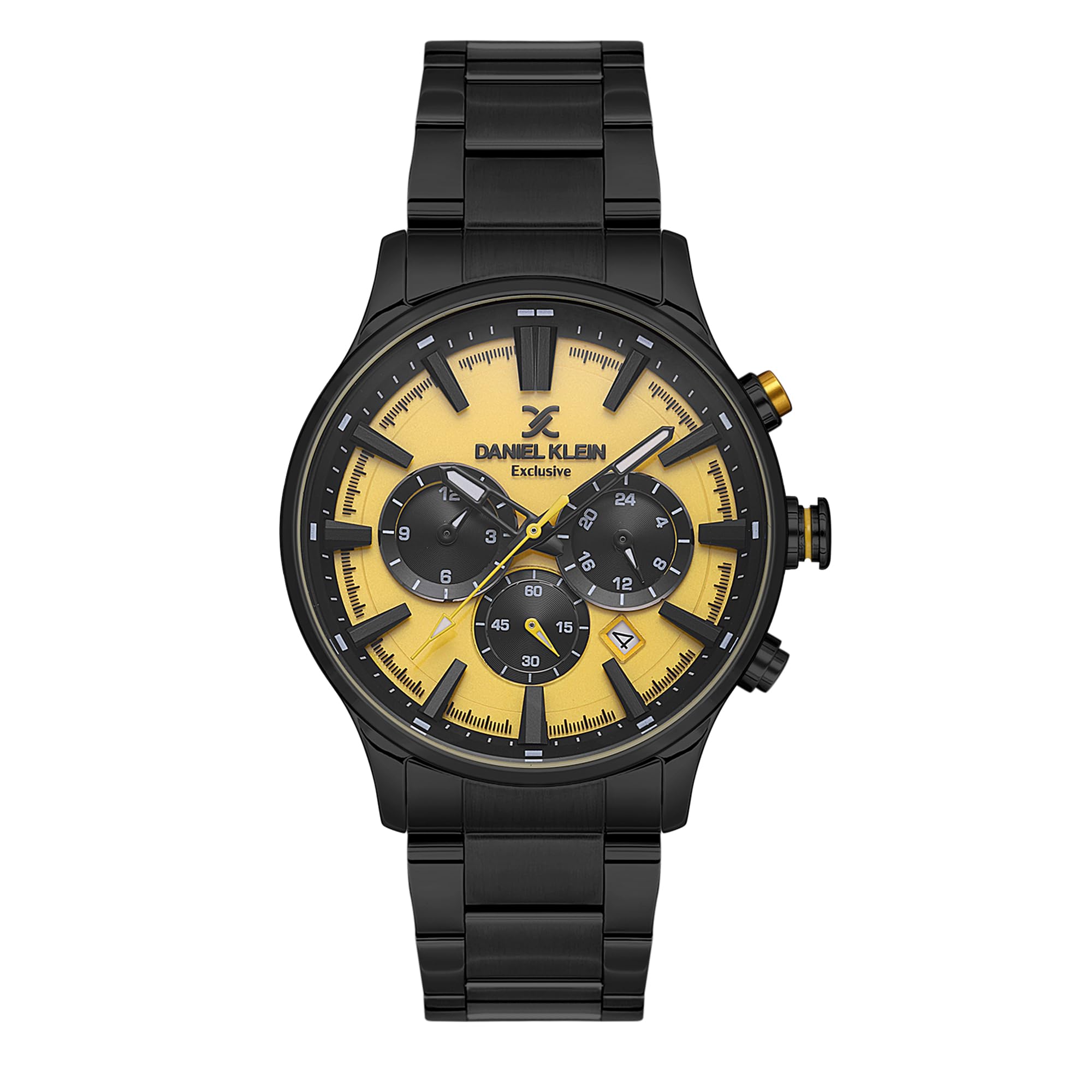 DANIEL KLEIN Yellow Dial Exclusive Men Analogue Watch - DK.1.13643-5 (B0CXPVQQFG) Amazon Price History, Amazon Price Tracker