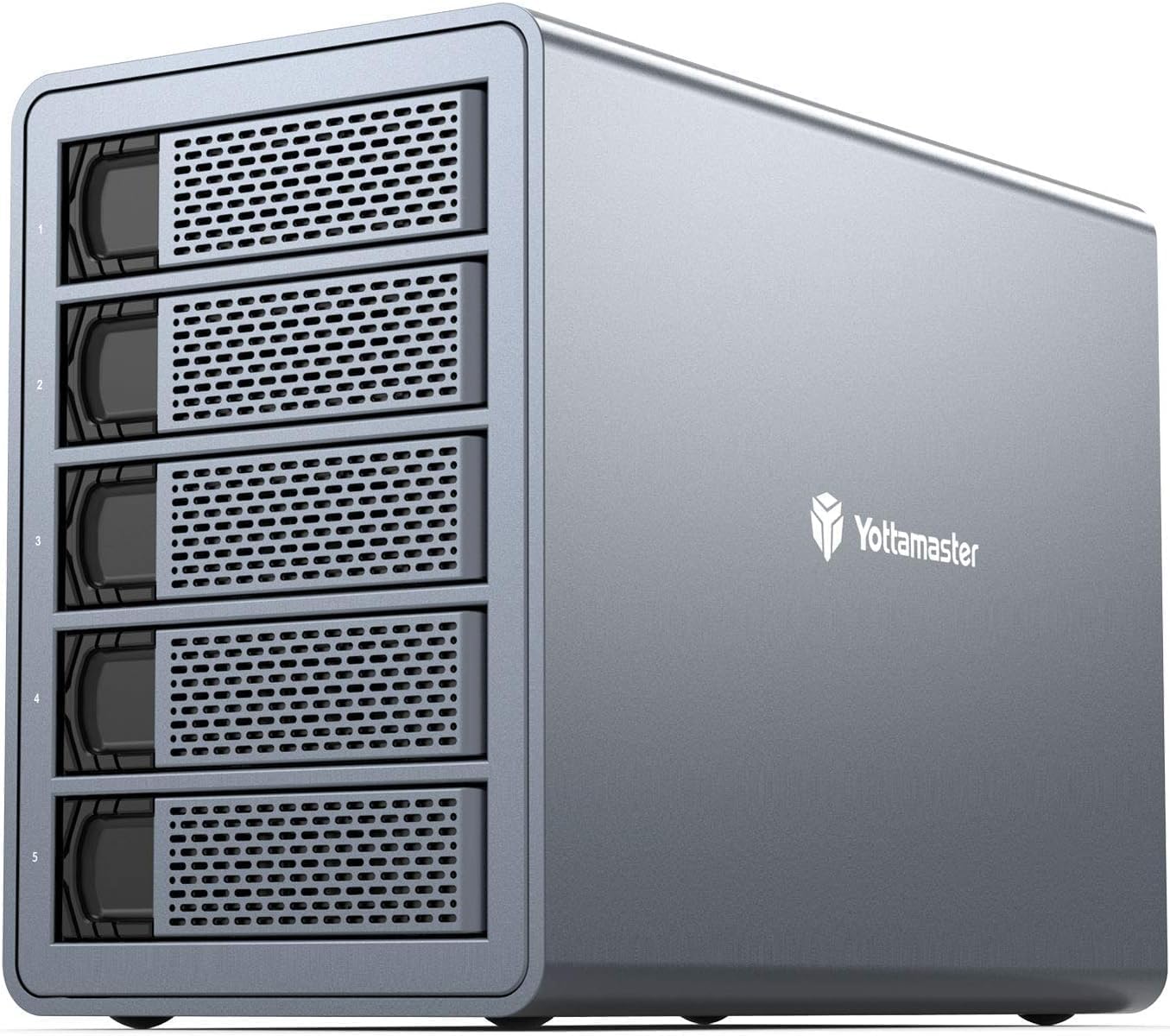 Yottamaster HDDケース 3.5インチ USB3.0接続　FS5 Amazon.com: Yottamaster 5 Bay External Hard Drive Enclosure