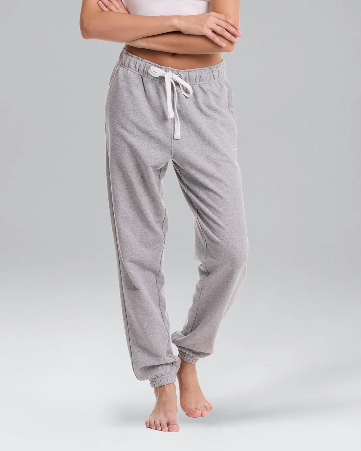 JOE BOXER Womens Jogger Pants, Open Bottom, Inseam Pockets, Lounge Wear Valentine Gifts for Her - Image 2