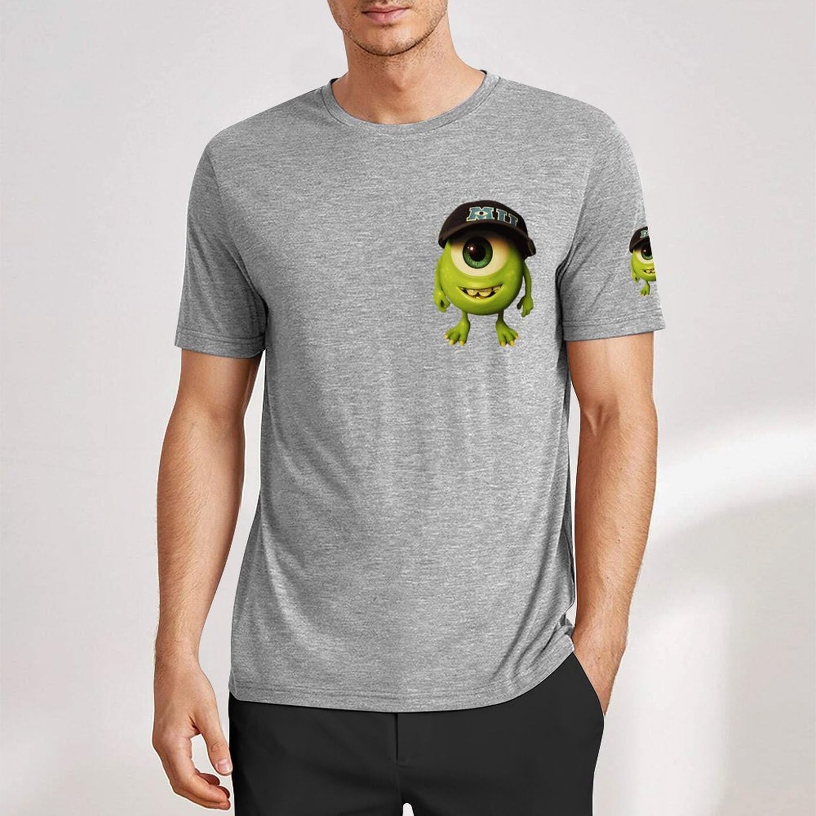 Amazon.co.jp: モンスターズインク マイク Tシャツ 半袖 夏服 綿100 