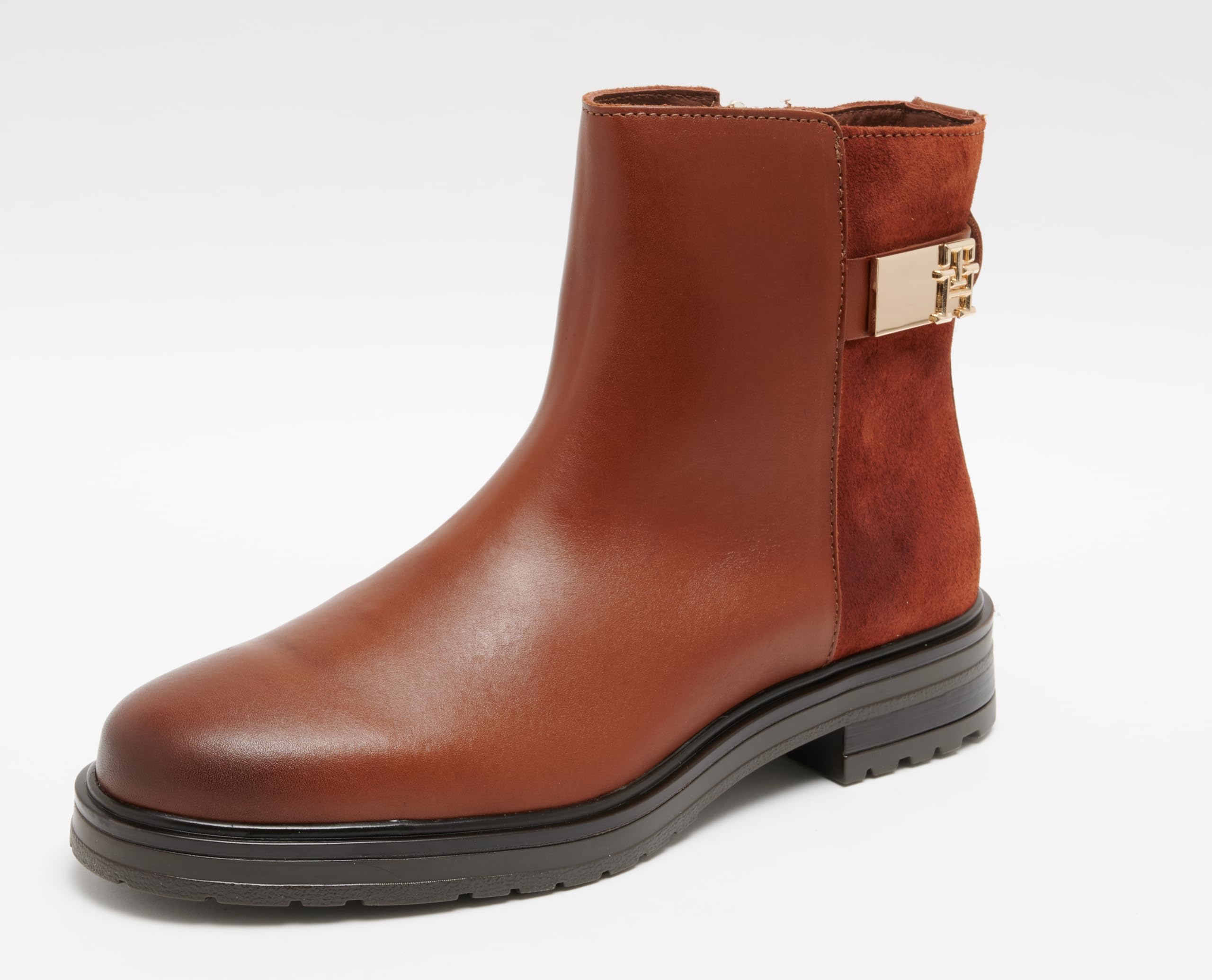 Tommy Hilfiger Damen Chelsea Boots aus Leder