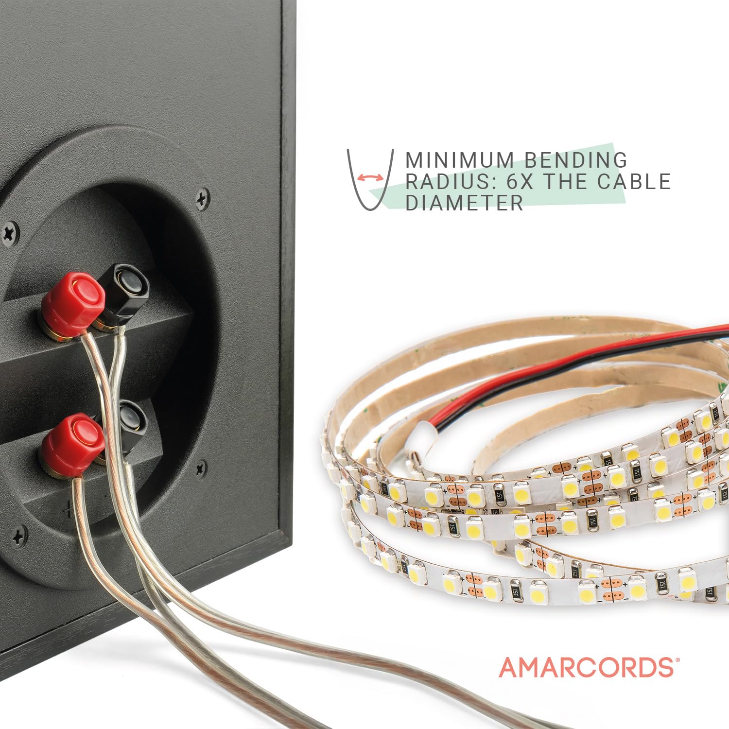 Connect 30052 Cavo Elettrico Piatto Per Auto – 30m, 2 Conduttori (0,3 Mm²) – Colori Nero/Rosso - 5