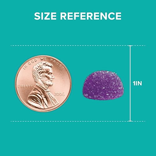 Miniatura 5 de Qunol Magnesium Glycinate Gummies, 120mg of Magnesium Glycinate, High Absorption, Mixed Berry, 90 Count (Pack of 1)