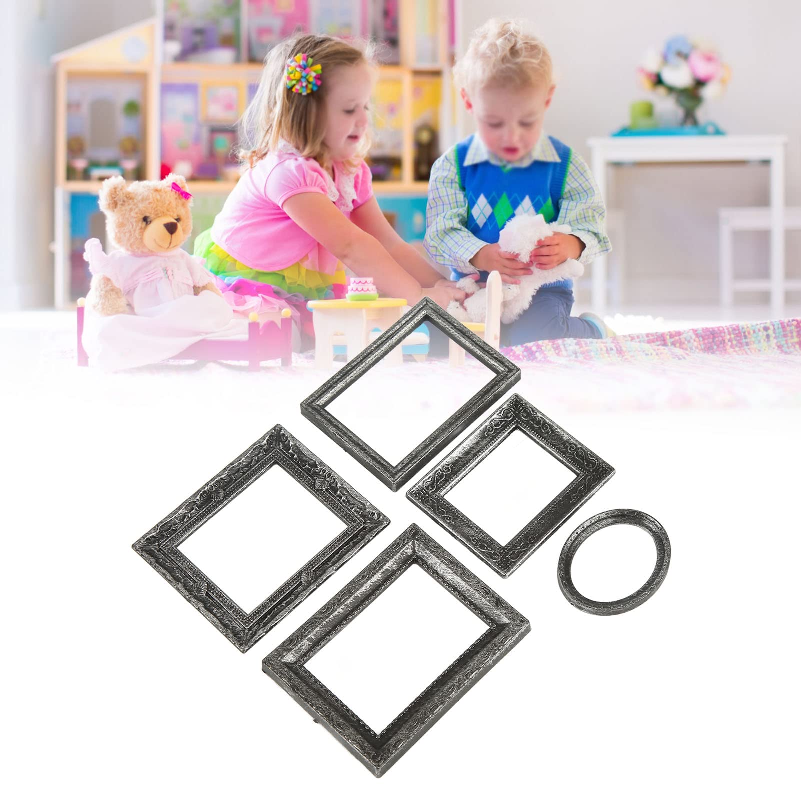 Amazon.co.jp: SPYMINNPOO ドールハウスフォトフレーム 112 ミニチュア