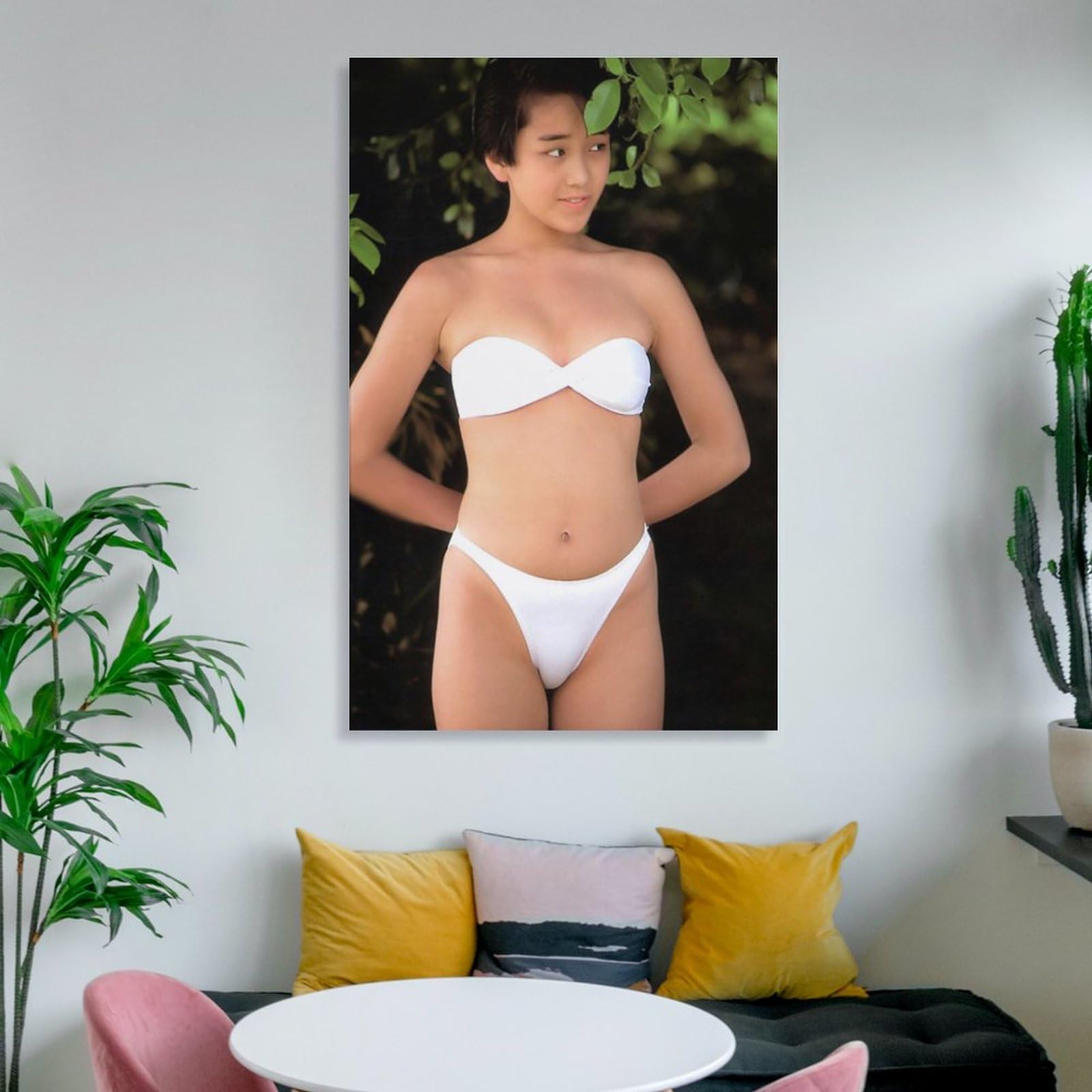 Amazon.co.jp: 西田ひかる水着セクシー写真絵画ポスター ウォール