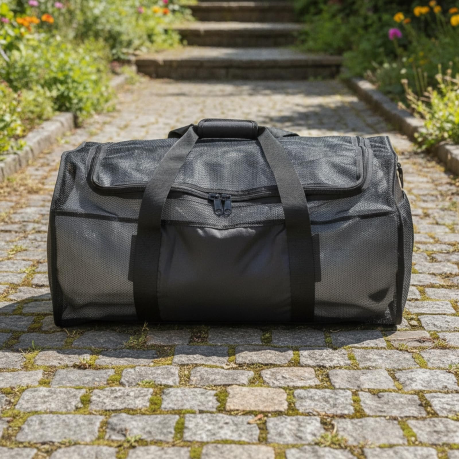Sac Plongée en Filet Compact Sac en Filet Plongée Respirant pour Voyageurs