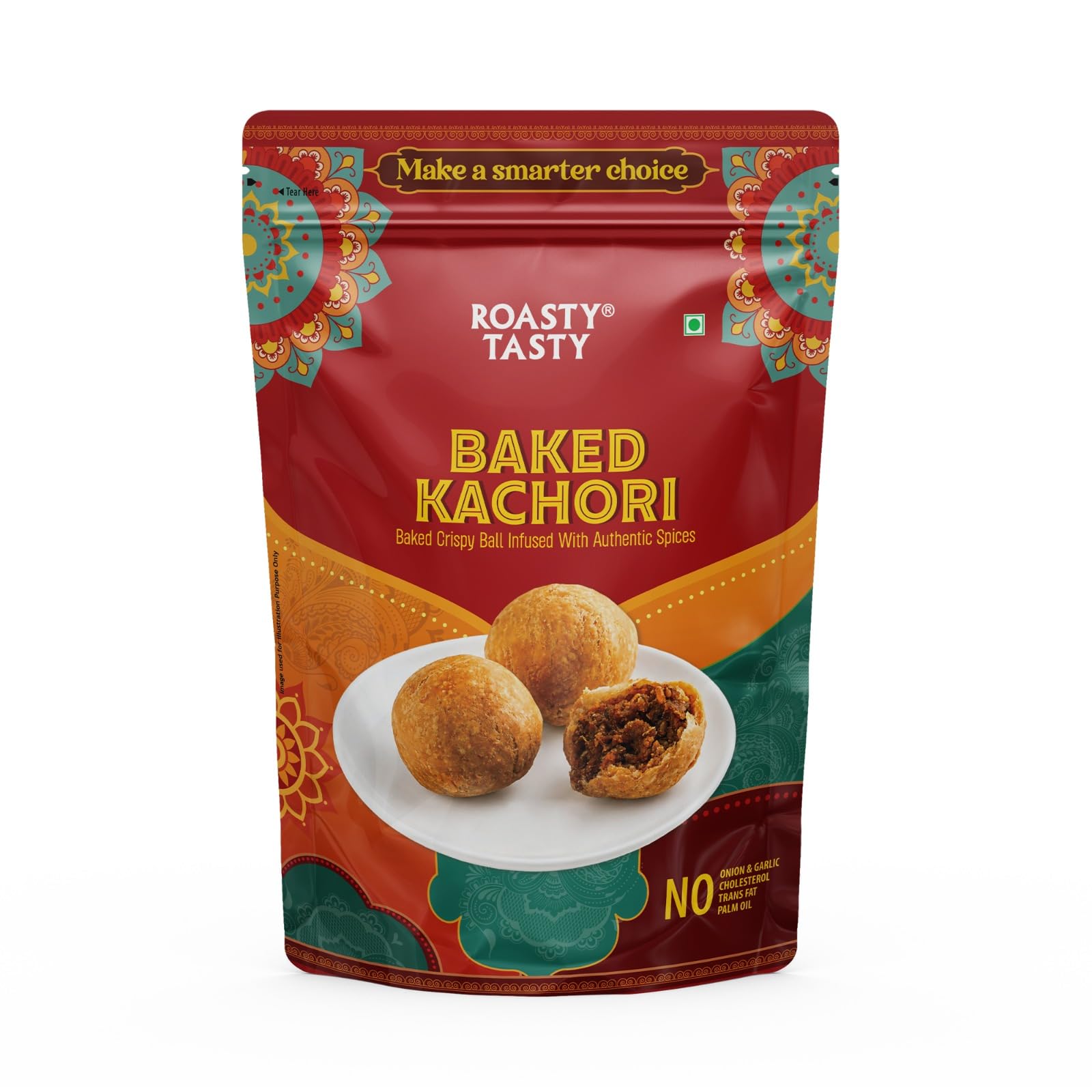 Roasty Tasty Baked Kachori - Dry Kachori 180g Healthy Namkeen