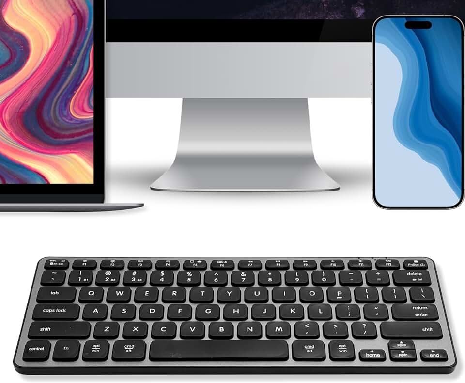 Macally Teclado Bluetooth sem fio para Mac – conectividade premium par