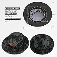 Vista 53 de KastKing Sol Armis UPF 50 Boonie - Sombrero de protección solar, pesca, playa y senderismo, remo, remo, kayak