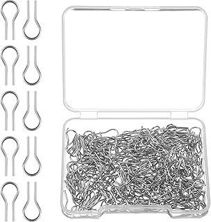 300Pcs High Fire Wire for Ceramics, 0.5mm R-Shape Carbon Steel Fused Glass Supplies, 700°C Heat Resistant Glass Fusing Supplies for Jewelry Making, Kiln Work, Clay Crafts