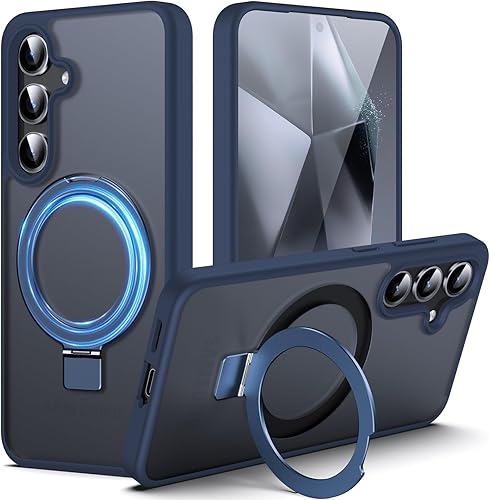 DASFOND Mag-Stand Galaxy S24 Case, 2024 Upgraded [All-in-1] [Compatible with Mag