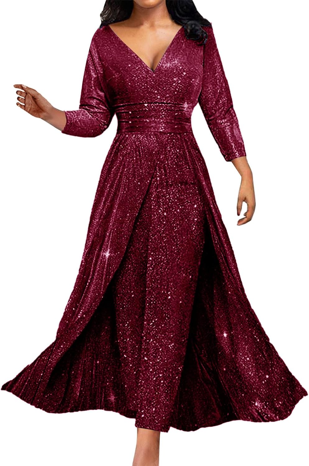 2 Piece Jumpsuit Mother of the Bride Dresses Pant Suits for Wedding Guest Groom Dress Formal Outfit Sets with Overskirt