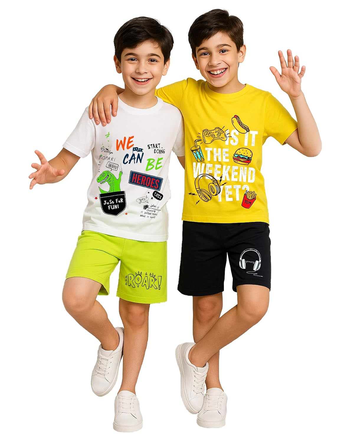 Kuchipoo Boys Regular Fit Cotton T-Shirts and Shorts Set - Review, Price and Buying Guide