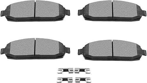 Miniatura 8 de SCITOO Kits de pastillas de freno semimetálicas D757 - Reemplazo trasero para Ford Excursion 2000-2005, F-250 Super Duty 1999-2004, F-350 Super Duty