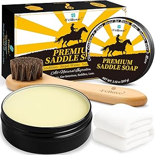 Saddle All-Natural Leather Cleaner Conditioner Kit