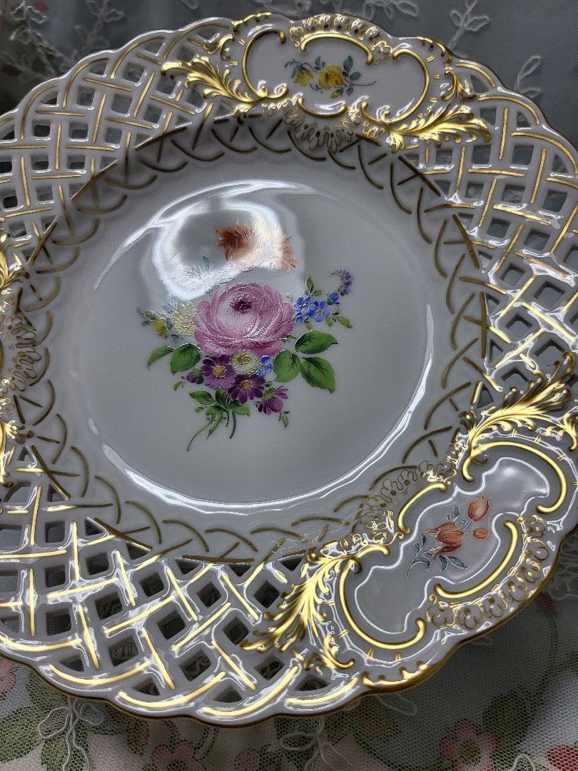 ノリタケ ダイヤモンドコレクション ローズパレス ケーキ皿 6枚 ノリタケ ダイヤモンドコレクション ローズパレス ケーキ皿 6枚