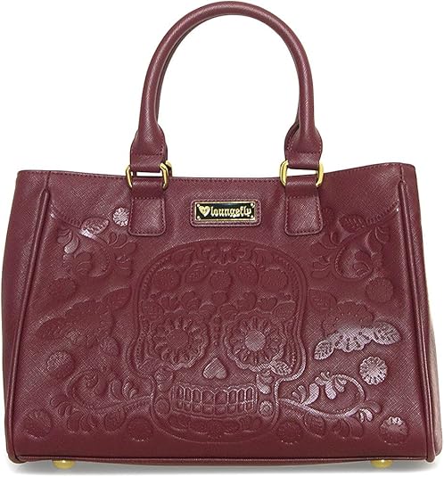loungefly skull tote