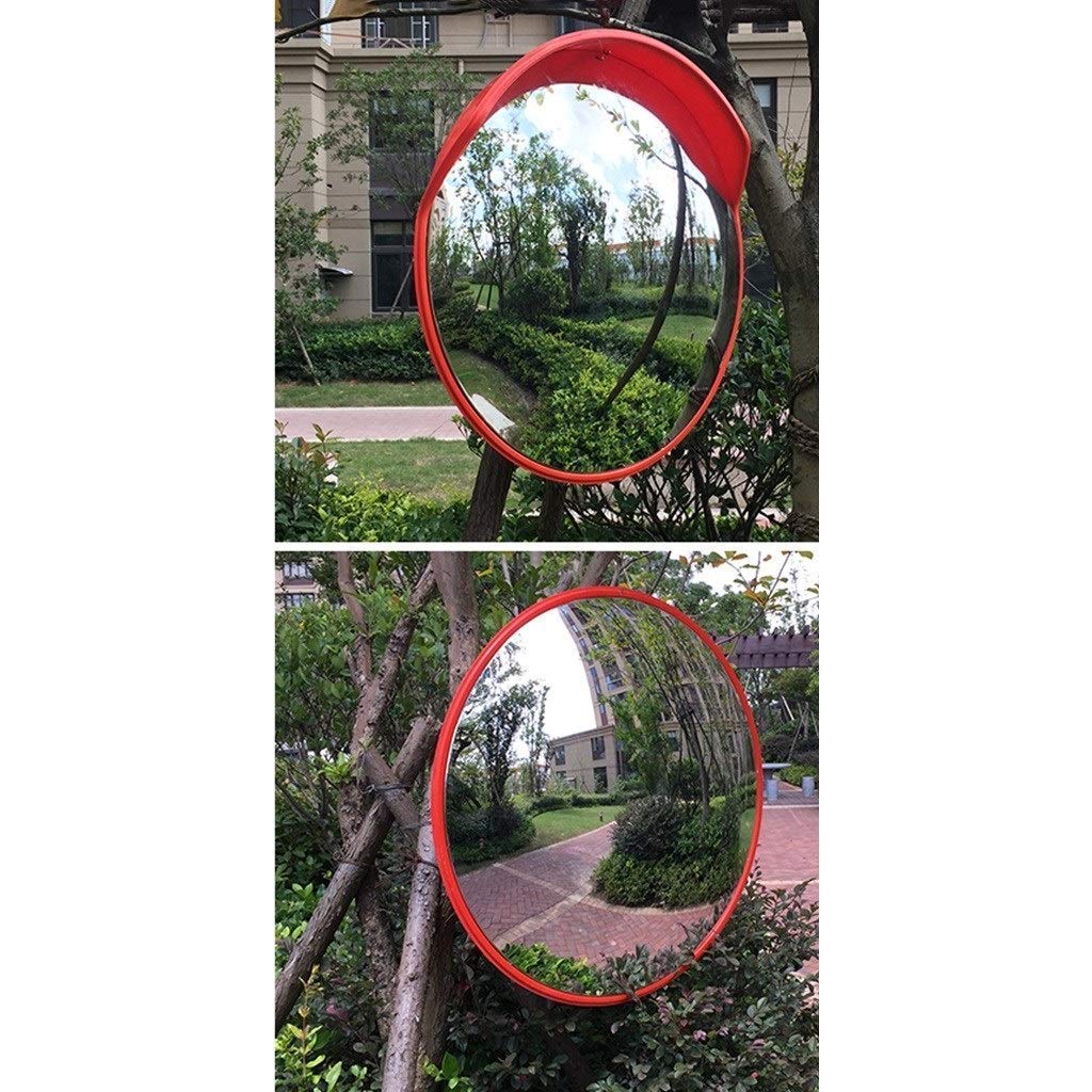 Espejo Exterior de Seguridad Vial, Duradero, Circular, portátil, Resistente a la Intemperie, Espejo Convexo para PC, Varias características, 30-120 cm (tamaño: 60 cm)
