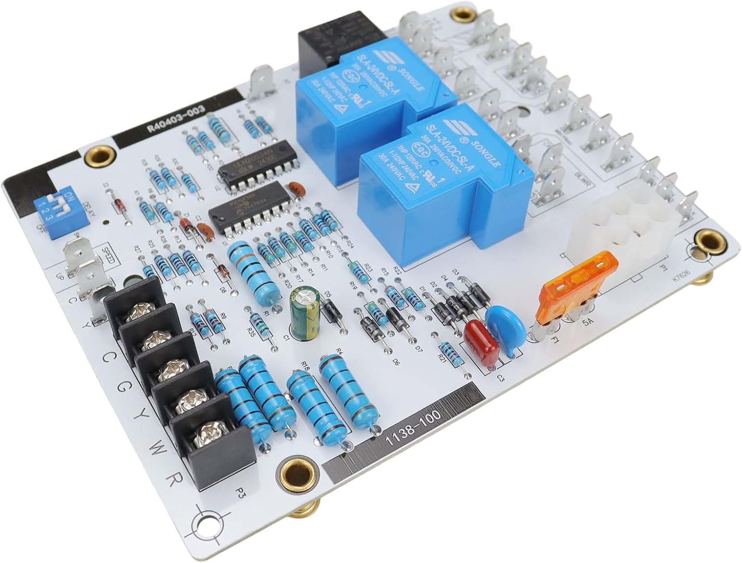 Furnace Blower Control Circuit Board Compatible with Allied, for Armstrong, for Concord, for Ducane Models Replaces All R40403-003, 40403-001, 40403-002, 20054502, ST9120A, B or C Blower Controls