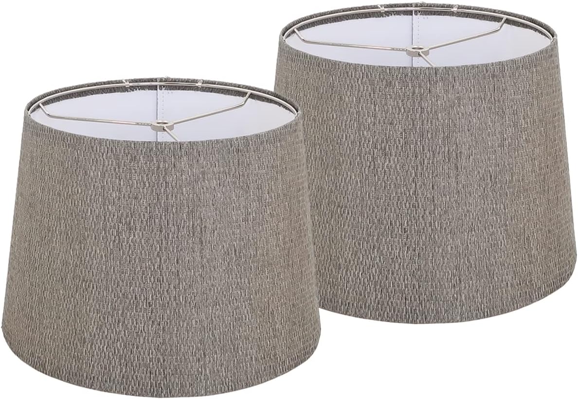 Medium Empire Lampshades for Table Lamp and Floor Lamp Set of 2,Paper