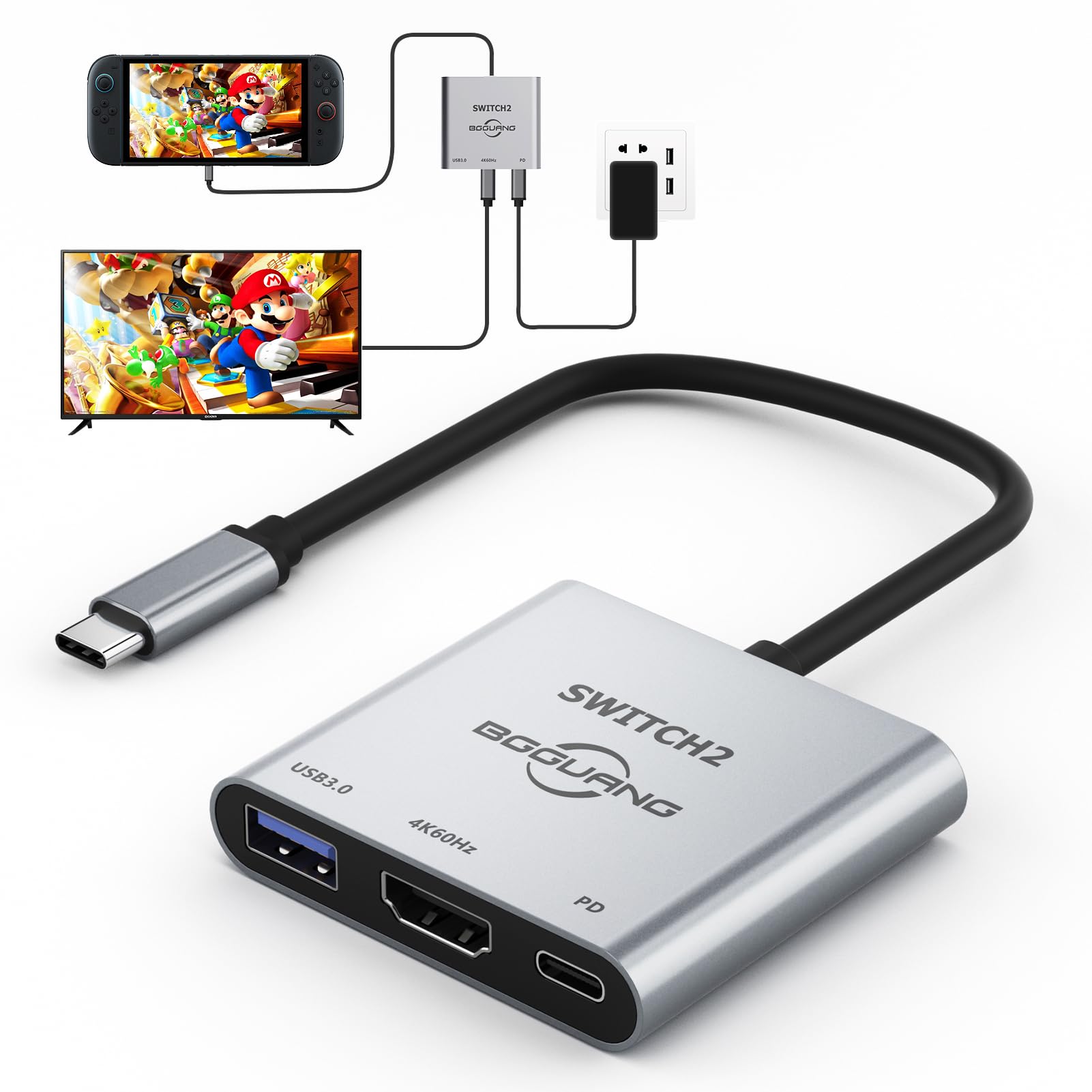 Amazon.co.jp: スイッチ2ドック、スイッチ2ドッキングステーション