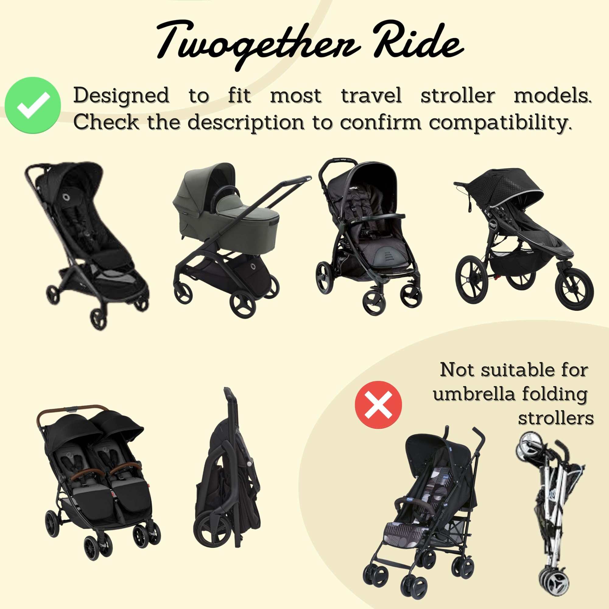 Hammock Seat Attachment. Alternative for Universal Stroller Board for Infant and Toddler or Toddler Stroller 3-5 Year Old. Alternative for Stroller for Toddler (Sandstone) Baby Products