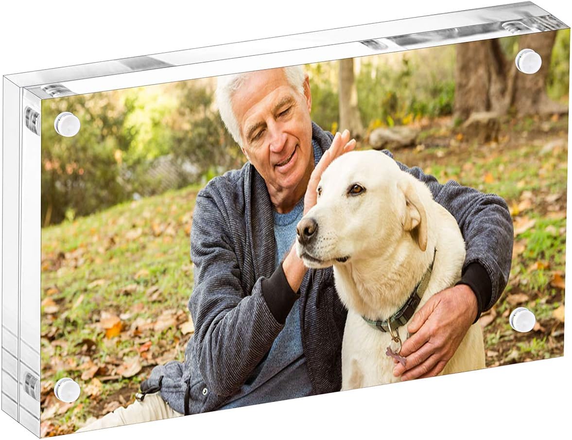 3x5" Acrylic Picture Frame,Clear Acrylic Photo Frames