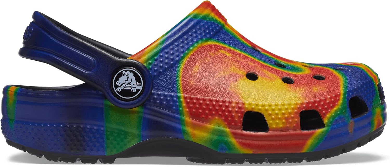 Crocs Classic Tie-Dye Graphic Clog