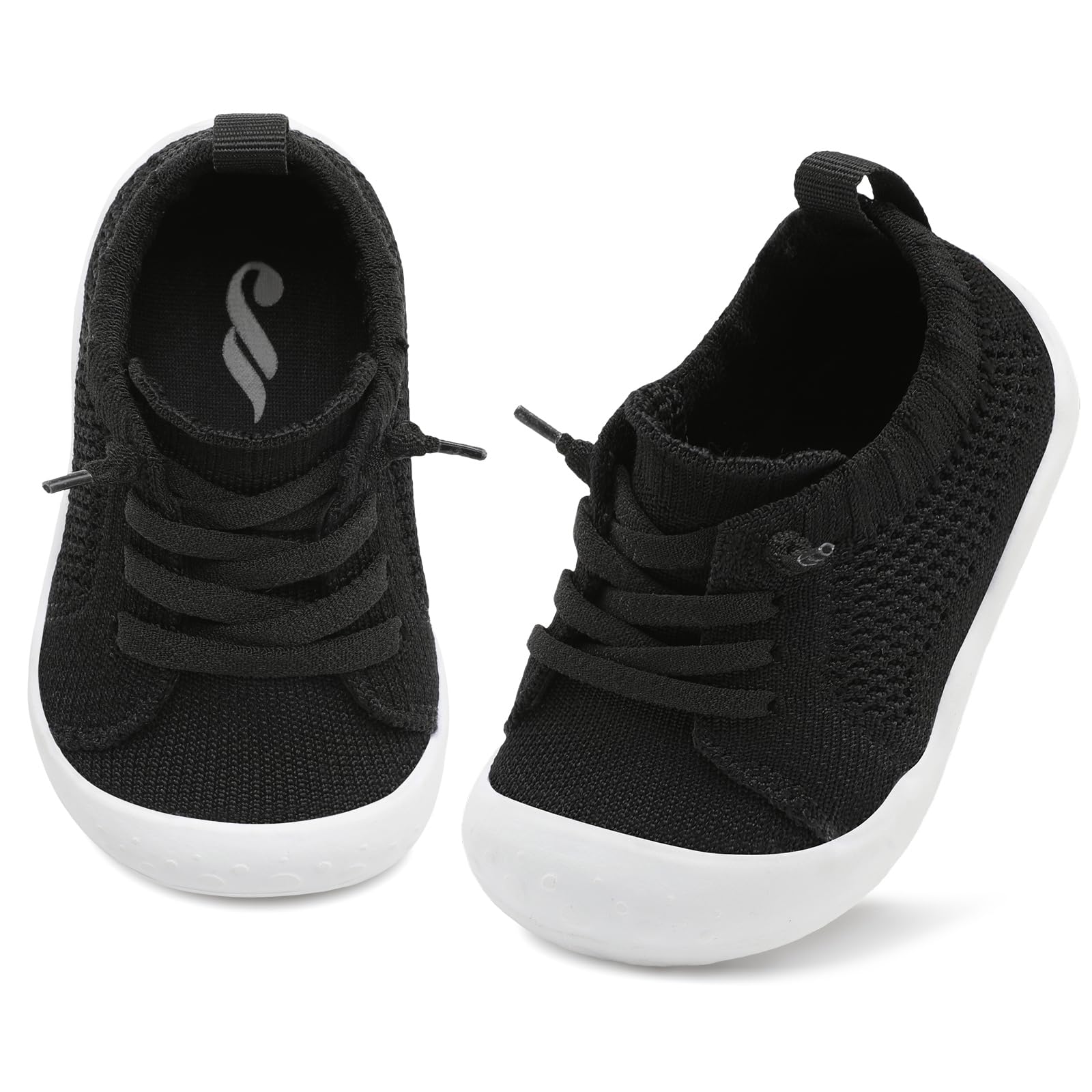 JIASUQI Baby Shoes for Toddler Boys Girls Sneakers Slip on Walking Shoes for Babies