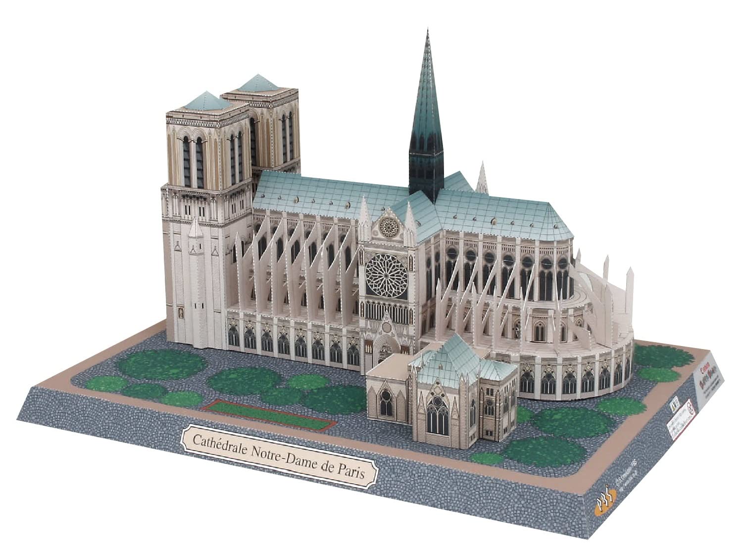 ノートルダム大聖堂 リトグラフ ミッシェル・ドラクロワ「ノートルダム大聖堂 La cathedrale de