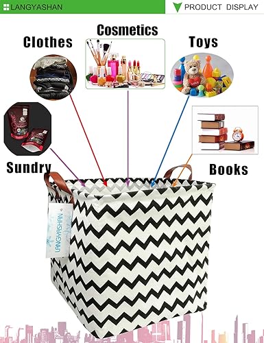 Miniatura 3 de Cajas de almacenamiento cuadradas e impermeables de lona para la ropa suciael cuarto de los niños, cajas para estantes, cestas de regalo,