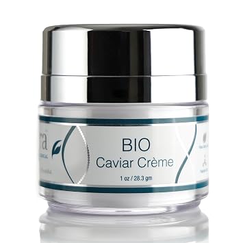 Lira Clinical BIO Caviar Creme - Daily Hydrating Facial Moisturizer with Advanced Peptide Complex and Vitamin C - Night Cream for Dry Skin - Travel Size Nourishing Cream for Skincare Routine - 1 oz