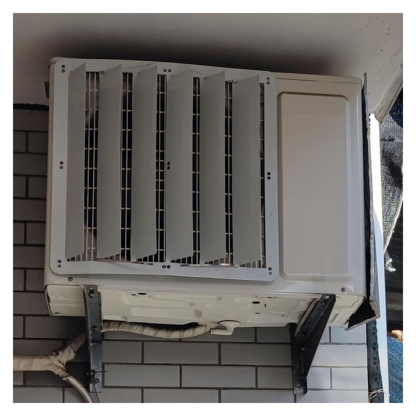 Déflecteur de climatiseur extérieur 58cm pour limiter le bruit