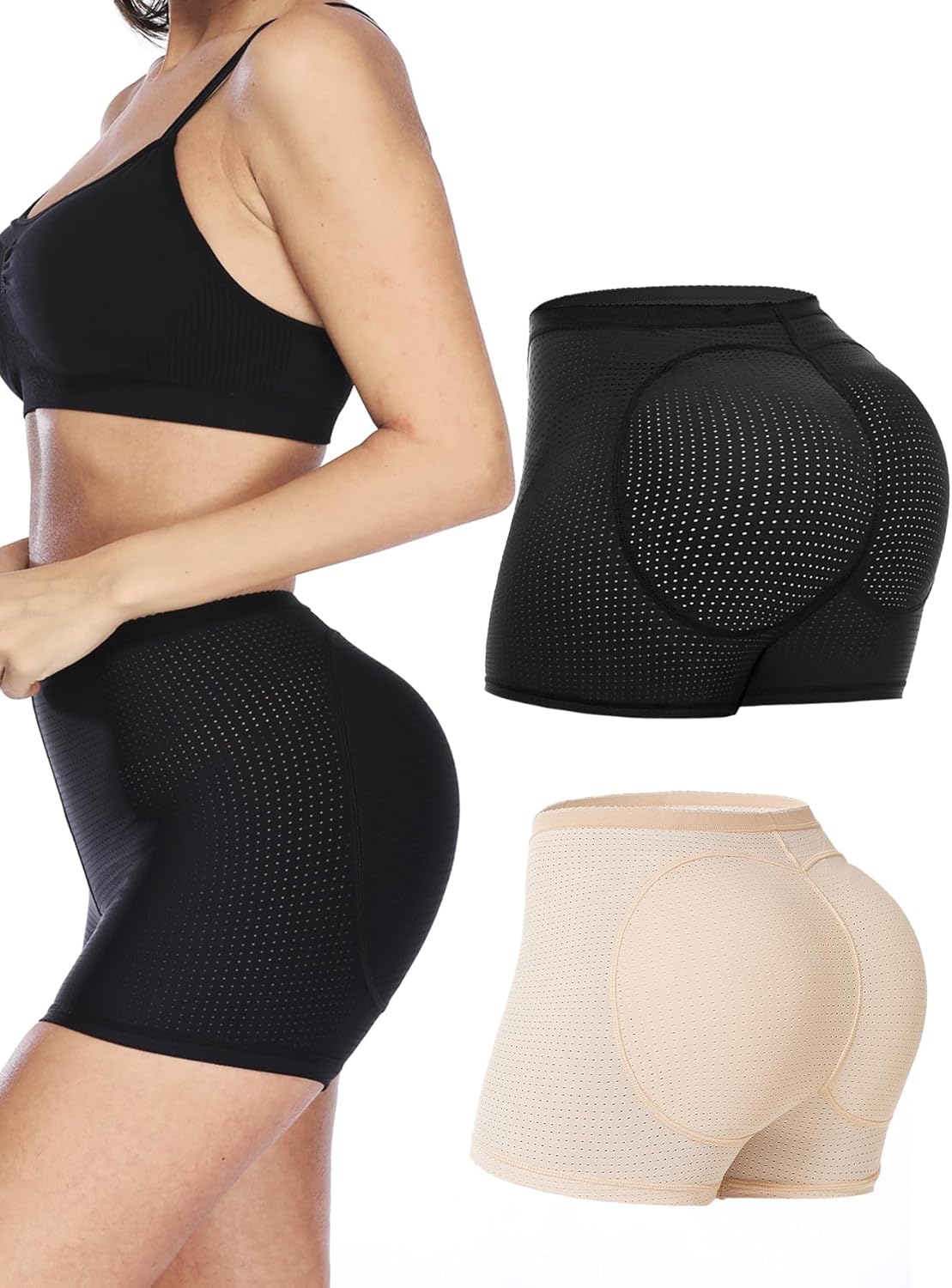 NINGMI Women Butt Lifter Padded Shapewear Enhancer Control Panties Body Shaper Underwear - Image 5