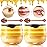 2 Pcs Bee Lip Balm Honey Pot, Honey Lip Mask Propolis Moisturizing Hydrating Prevention Dry and Cracked Lip Scrubs Exfoliator (2 Honey)