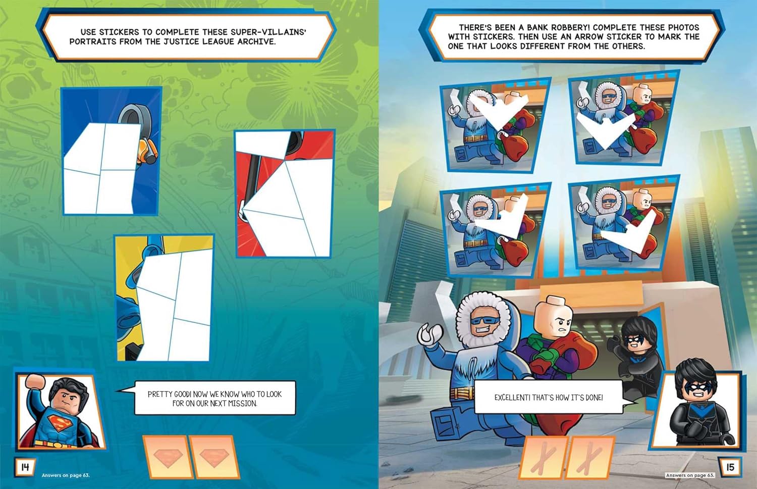 LEGO DC Comics Super Heroes: Battle for Justice (1001 Stickers)      Paperback – Sticker Book, August 30, 2022