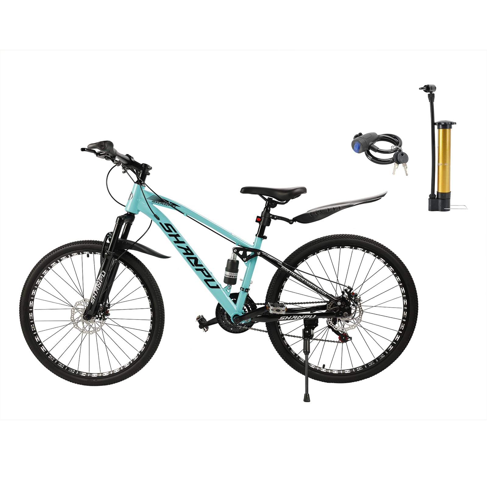 Amazon.co.jp: Artudatech マウンテンバイク 自転車 21段変速 26イン
